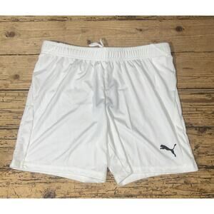 Puma Women’s Size S White LIGA Shorts NWT